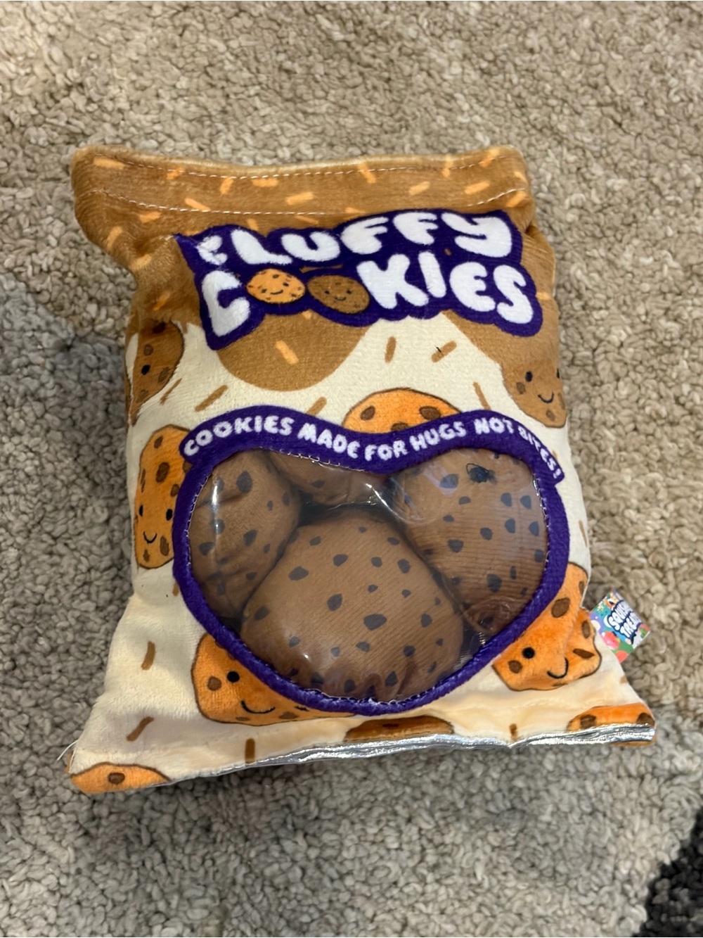 Fluffy Cookies Squishy Sensory Toy
